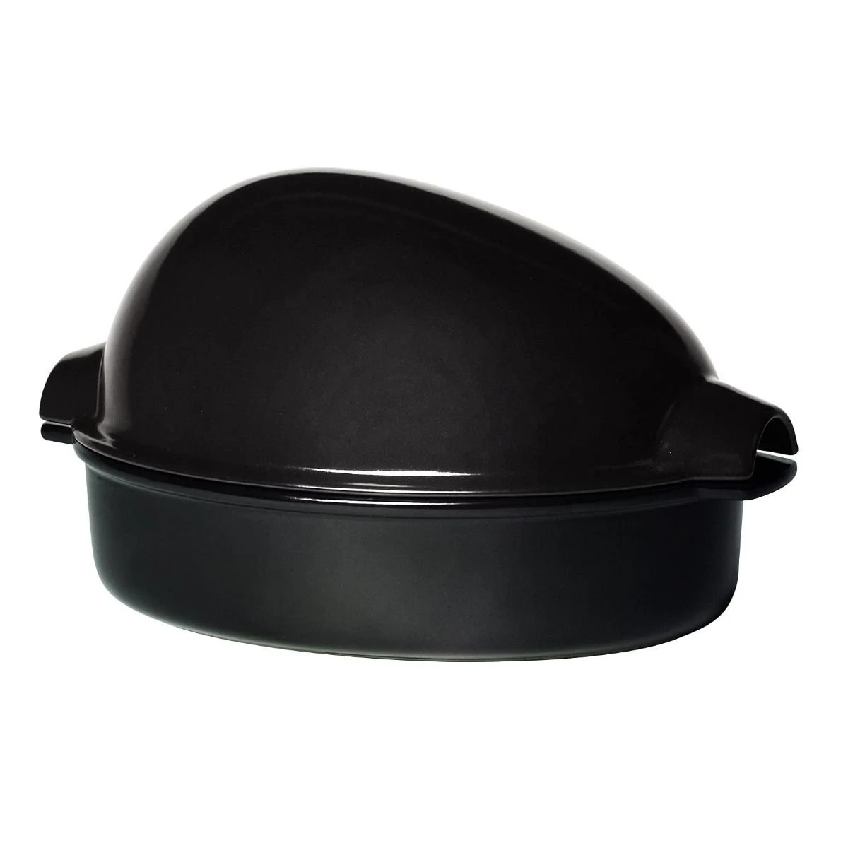 Emile Henry 4.5 Qt. Large Roaster | Charcoal 3 Emile Henry 4.5 Qt. Large Roaster | Charcoal