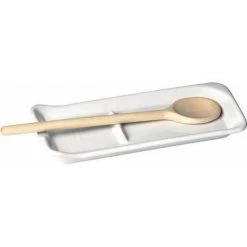 Emile Henry Ceramic Spoon Rest | Flour