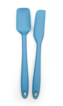 RSVP International RSVP 2-Piece 8" Silicone Spatula Set – Turquoise