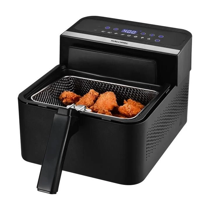 Kalorik 2-in-1 Digital Air & Deep Fryer | Black 6 Kalorik 2-in-1 Digital Air & Deep Fryer | Black - Image 4