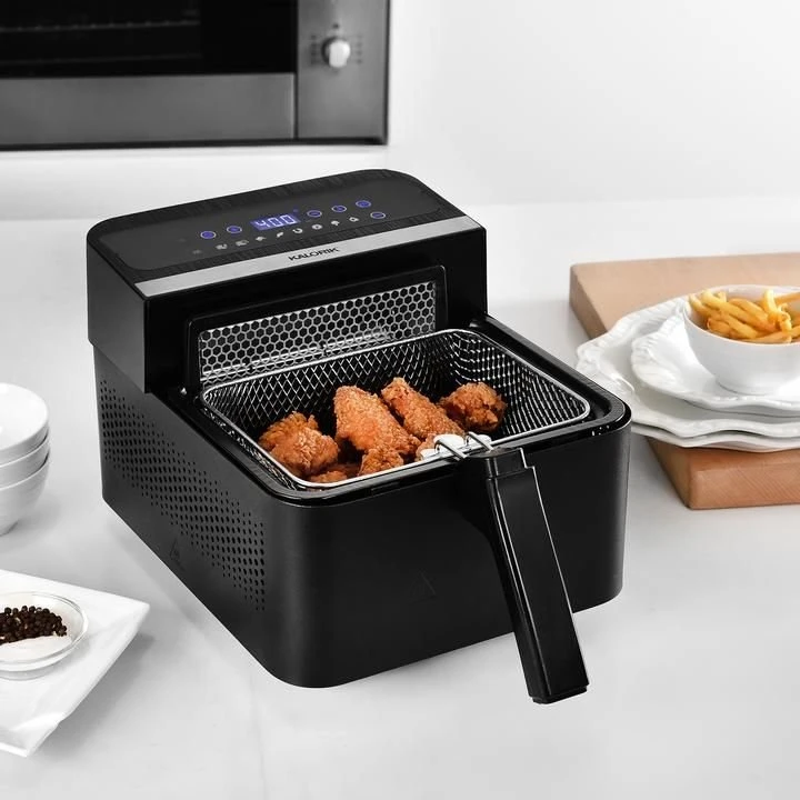 Kalorik 2-in-1 Digital Air & Deep Fryer | Black 8 Kalorik 2-in-1 Digital Air & Deep Fryer | Black - Image 6