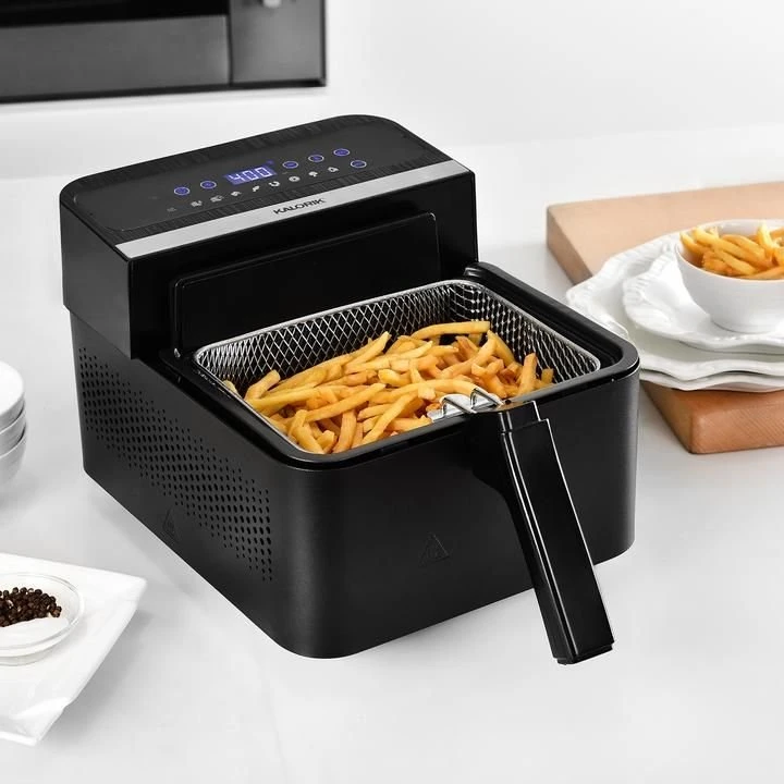 Kalorik 2-in-1 Digital Air & Deep Fryer | Black 9 Kalorik 2-in-1 Digital Air & Deep Fryer | Black - Image 7