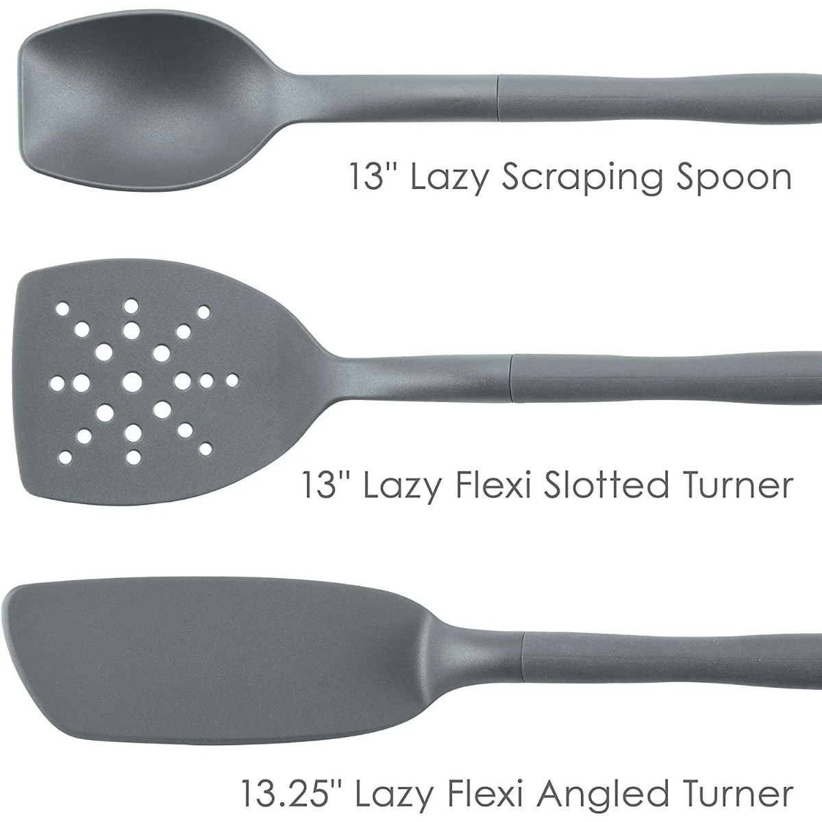 Rachael Ray 3-Piece Lazy Tool Set | Gray 4 Rachael Ray 3-Piece Lazy Tool Set | Gray - Image 2