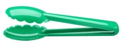 Mercer Culinary Hell's Tools High-Heat 9.5" Utility Tongs | Green