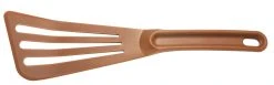 Mercer Culinary Hell's Tools High-Heat 12" Slotted Spatula | Brown