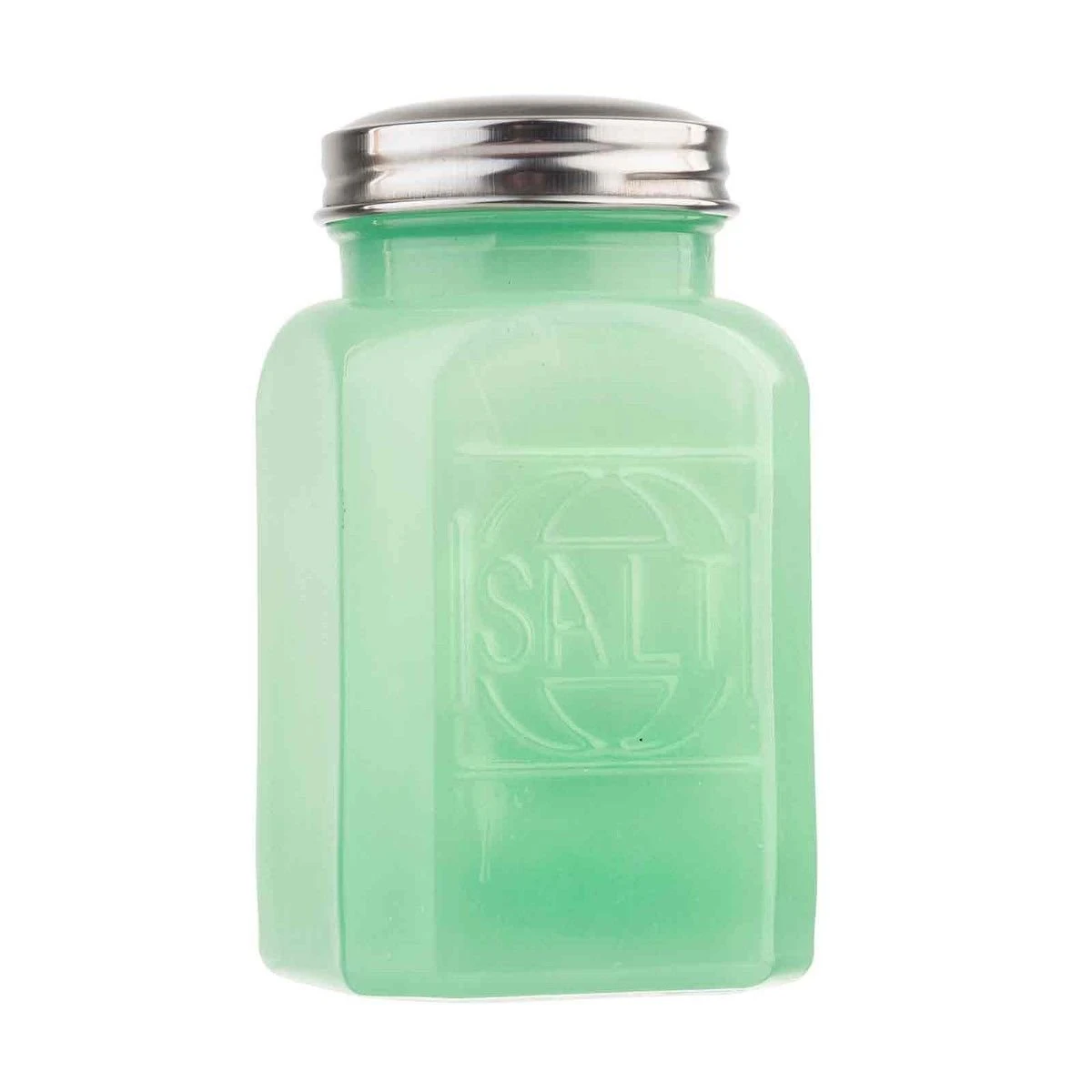 TableCraft Jadeite Glass Collection 6oz Salt Shaker 3 TableCraft Jadeite Glass Collection 6oz Salt Shaker