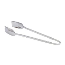 Fortessa 9.75" Hammered Tongs | Stainless Steel