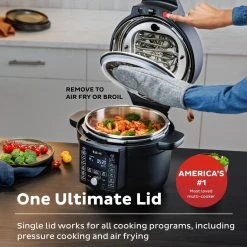 Instant Pot Duo Crisp With Ultimate Lid | 6-Quart -Cuisinart Shop ib 140 0068 01 duo crisp ultimate lid atf square tile2