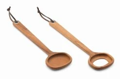 Ironwood Gourmet Nordic Salad Serving Spoons By Fox Run -Cuisinart Shop ironwood salad serving spoons set of 2 28742