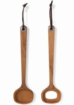 Ironwood Gourmet Nordic Salad Serving Spoons By Fox Run