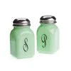 Mosser Glass Monogram Salt & Pepper Set | Jadeite 1 Mosser Glass Monogram Salt & Pepper Set | Jadeite -Cuisinart Shop jadeitesp1