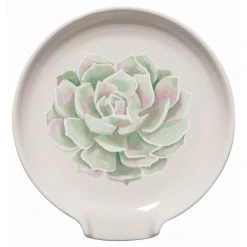 Danica Brands Now Designs By Danica 5.25" Printed Spoon Rest | Botanical Cacti