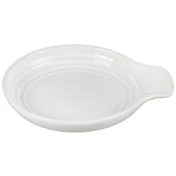 Le Creuset 6" Spoon Rest | White 6 Le Creuset 6" Spoon Rest | White -Cuisinart Shop le creuset 6 signature white spoon rest pg71120616 angled