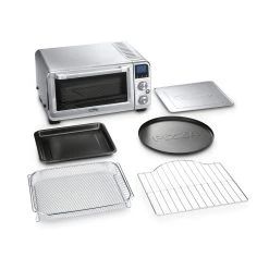 DeLonghi De'Longhi Livenza Air Fry Convection Oven | Stainless Steel 16 DeLonghi De'Longhi Livenza Air Fry Convection Oven | Stainless Steel -Cuisinart Shop livenza items laid out