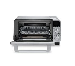 DeLonghi De'Longhi Livenza Air Fry Convection Oven | Stainless Steel 13 DeLonghi De'Longhi Livenza Air Fry Convection Oven | Stainless Steel -Cuisinart Shop livenza open