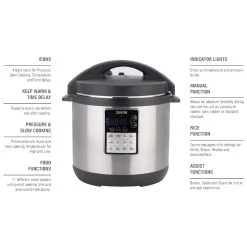 Zavor LUX™ Edge Multi-Cooker | 8 Qt. 15 Zavor LUX™ Edge Multi-Cooker | 8 Qt. -Cuisinart Shop lux edge mc packaging info image 1