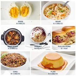 Zavor LUX™ LCD Multi-Cooker | 8 Qt. 18 Zavor LUX™ LCD Multi-Cooker | 8 Qt. -Cuisinart Shop lux lcd food info 1