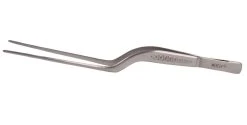 Mercer Culinary Offset Precision Plus Stainless Steel Plating Tongs | 6.5"