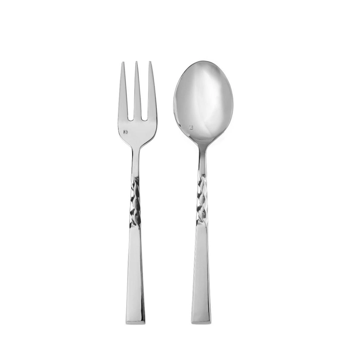 Fortessa Wrought 2-Piece Serving Set | Stainless Steel 3 Fortessa Wrought 2-Piece Serving Set | Stainless Steel