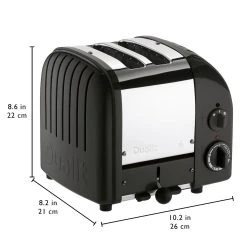 Dualit NewGen Classic 2-Slice Toaster | Matte Black 10 Dualit NewGen Classic 2-Slice Toaster | Matte Black -Cuisinart Shop matte3