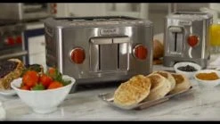 Wolf Gourmet 4-Slice Toaster | Red Knobs 13 Wolf Gourmet 4-Slice Toaster | Red Knobs -Cuisinart Shop maxresdefault 147 14