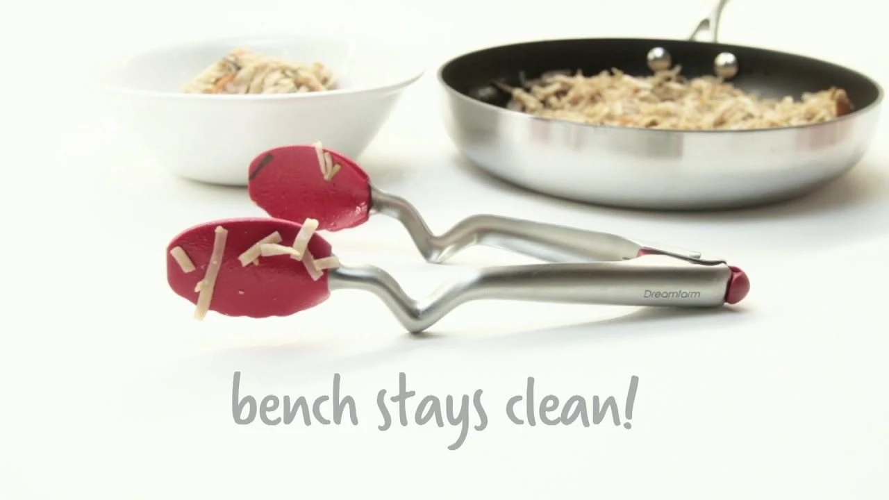 Dreamfarm 9" Clongs Silicone Tongs | Black 10 Dreamfarm 9" Clongs Silicone Tongs | Black - Image 8