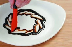 Mercer Culinary Mercer Silicone Plating Brush - 60" Angle -Cuisinart Shop mercer plating tools m35601 image 03