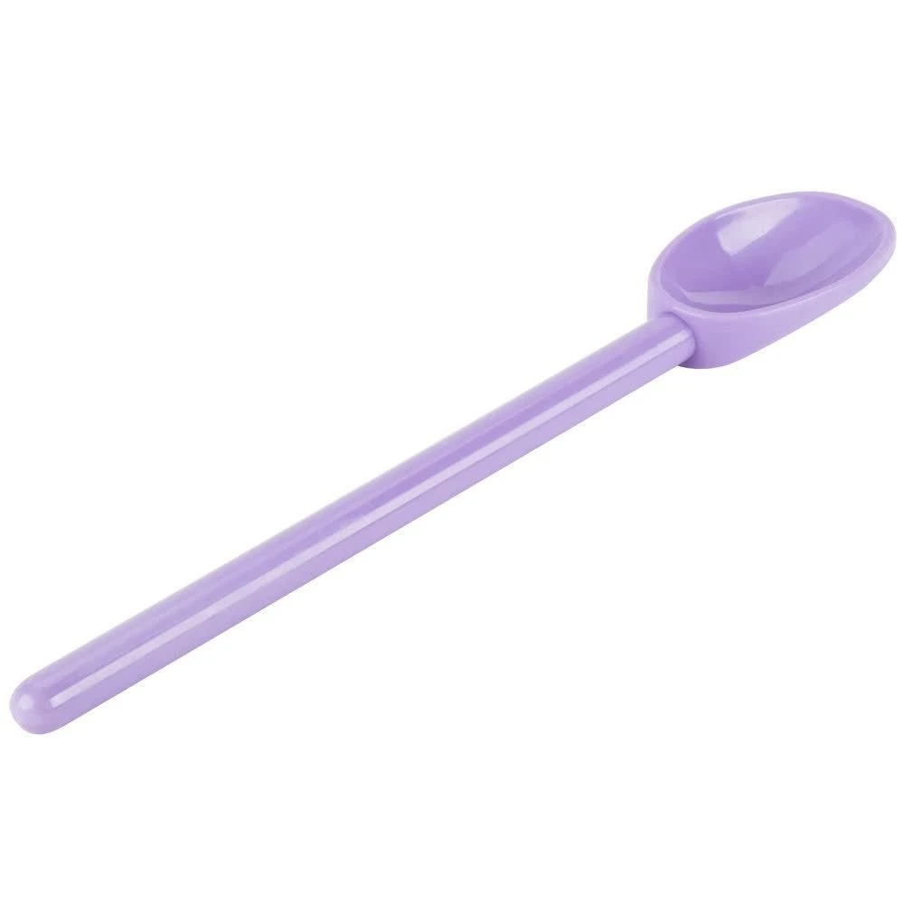 Mercer Culinary Hell's Tools High-Heat 12" Mixing Spoon | Purple 4 Mercer Culinary Hell's Tools High-Heat 12" Mixing Spoon | Purple - Image 2