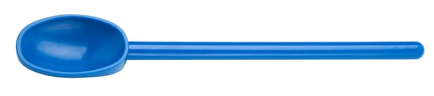 Mercer Culinary Hell's Tools High-Heat 12" Mixing Spoon | Blue 5 Mercer Culinary Hell's Tools High-Heat 12" Mixing Spoon | Blue - Image 3