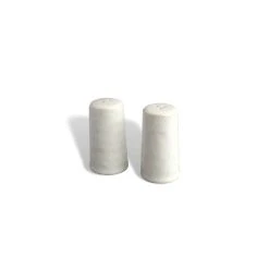 Carmel Ceramica Cozina Salt & Pepper Set | White