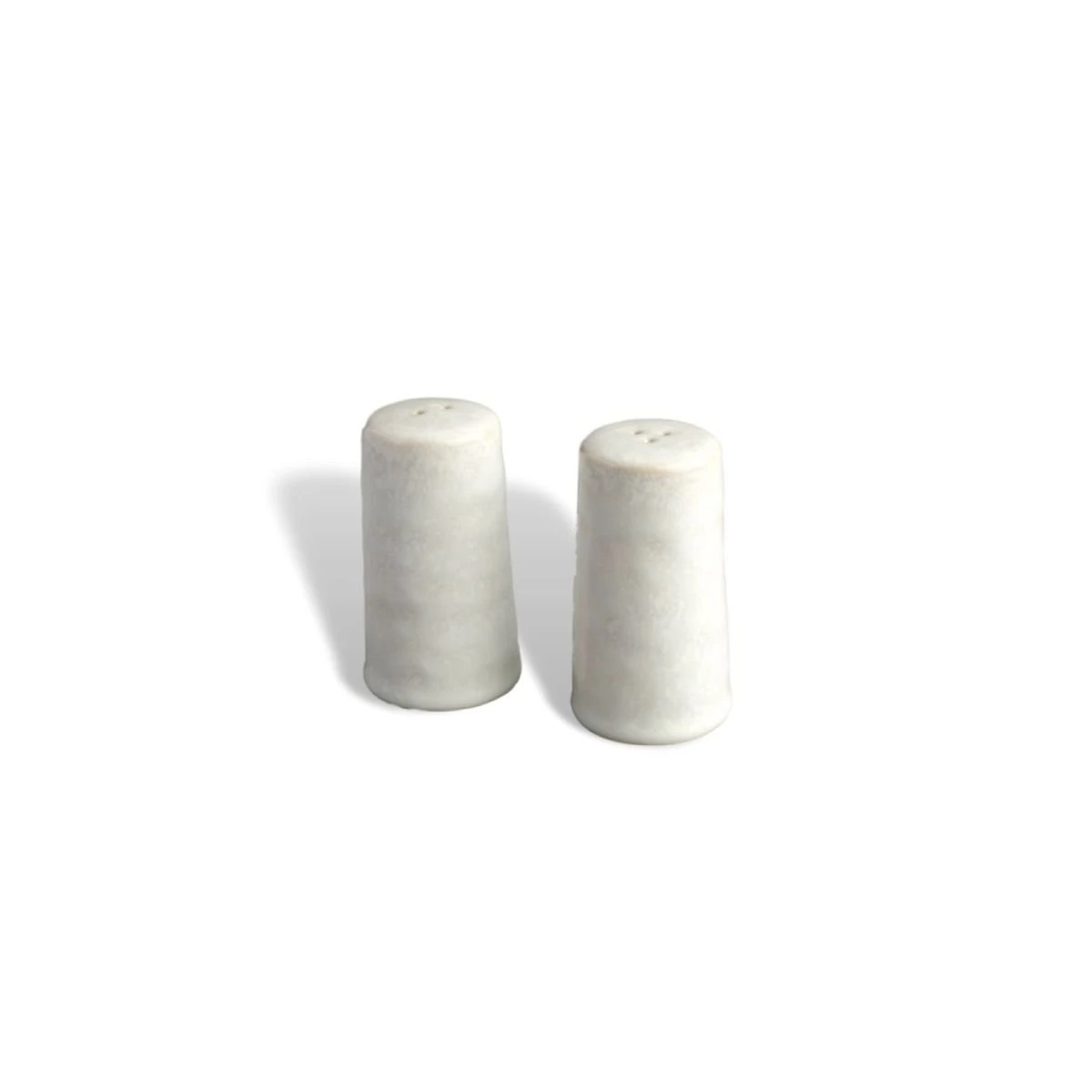 Carmel Ceramica Cozina Salt & Pepper Set | White 3 Carmel Ceramica Cozina Salt & Pepper Set | White