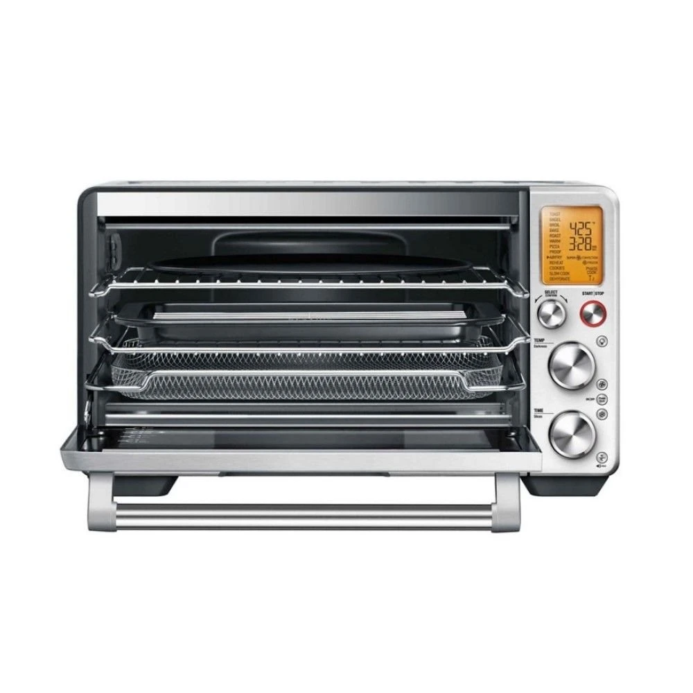 Breville The Smart Oven Air Fryer With Element IQ Convection Countertop Toaster Oven | Brushed Stainless Steel 4 Breville The Smart Oven Air Fryer With Element IQ Convection Countertop Toaster Oven | Brushed Stainless Steel - Image 2