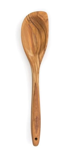 RSVP International RSVP 12" Olive Wood Curved Spoon