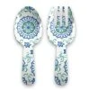 TarHong Melamine Tabletop Servers | Rio Turquoise Floral -Cuisinart Shop ptss7106fstf