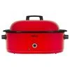 Nesco / American Harvest Nesco 18-Quart Roaster | Red 2 Nesco / American Harvest Nesco 18-Quart Roaster | Red -Cuisinart Shop red mwr front view