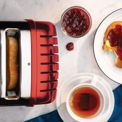 Dualit NewGen Classic 2-Slice Toaster | Candy Apple Red -Cuisinart Shop red6