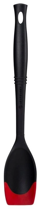 Le Creuset Revolution® Bi-Material Sauté Spoon | Cerise/Cherry Red 3 Le Creuset Revolution® Bi-Material Sauté Spoon | Cerise/Cherry Red
