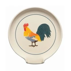 Danica Brands Now Designs By Danica 5.25" Printed Spoon Rest | Rooster Francaise