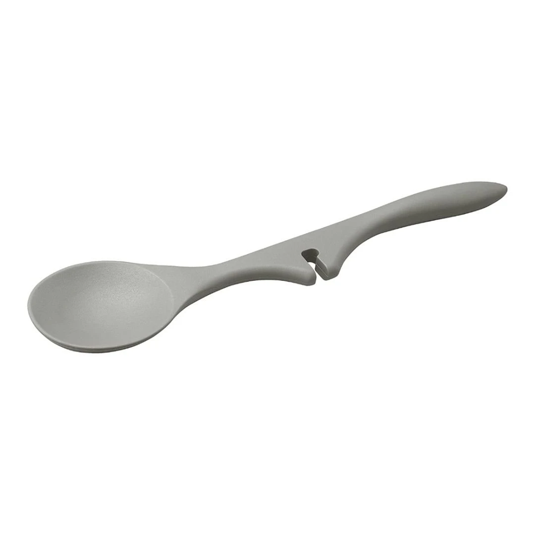 Rachael Ray 2-Piece Lazy Ladle & Spoon Set | Sea Salt Gray 5 Rachael Ray 2-Piece Lazy Ladle & Spoon Set | Sea Salt Gray - Image 3