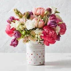 Le Creuset L'Amour 1 Qt. Utensil Crock With Heart Applique | White 11 Le Creuset L'Amour 1 Qt. Utensil Crock With Heart Applique | White -Cuisinart Shop rs18312 221017 lecreuset lamourutensilcrock sq ret