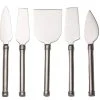 RSVP International RSVP Endurance Cheese Knives Set Of 5 1 RSVP International RSVP Endurance Cheese Knives Set Of 5 -Cuisinart Shop rsvp endurance satin cheese knives set nive 5