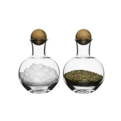 Sagaform Nature Serving Set With Oak Stopper