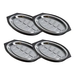 Nordic Ware Sizzling Steak Servers | Set Of 4