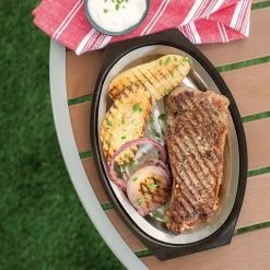 Nordic Ware Sizzling Steak Servers | Set Of 4 -Cuisinart Shop sizzling steak servers set of 4 lifestyle2