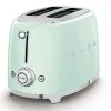 SMEG 2-Slice Toaster | Pastel Green -Cuisinart Shop smeg 50 s retro 2 slice toaster oven tsf01pgus
