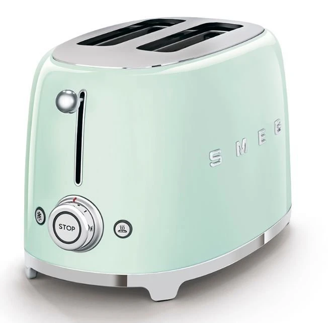 SMEG 2-Slice Toaster | Pastel Green 3 SMEG 2-Slice Toaster | Pastel Green