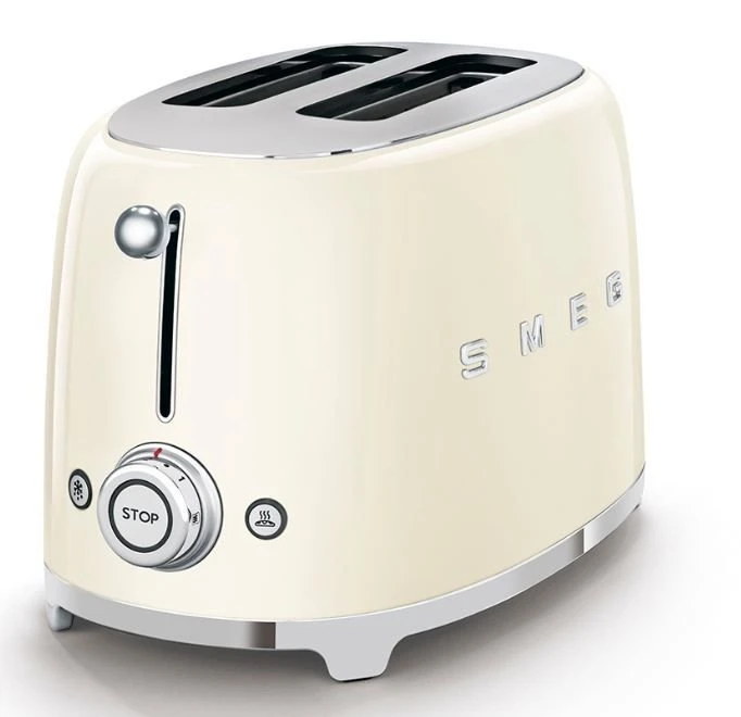 SMEG 2-Slice Toaster | Cream