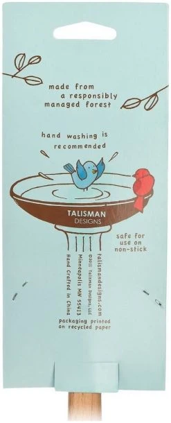 Talisman Designs 12" Beechwood Mixing Spoon 7 Talisman Designs 12" Beechwood Mixing Spoon -Cuisinart Shop talisman designs 12in mixing spoon solid beechwood 2108 3 compressed