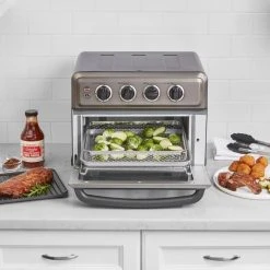 Cuisinart Air Fryer With Grill | Black & Stainless Steel 7 Cuisinart Air Fryer With Grill | Black & Stainless Steel -Cuisinart Shop toa70bks lifestyle cropped2