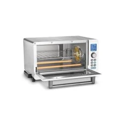 Cuisinart Deluxe Convection Toaster Oven Broiler | White & Stainless Steel 15 Cuisinart Deluxe Convection Toaster Oven Broiler | White & Stainless Steel -Cuisinart Shop tob135wn g